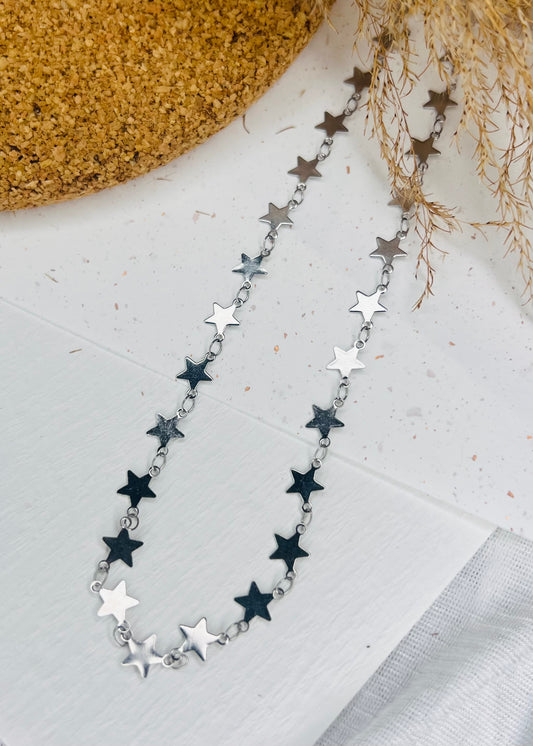 Shine Silver Star’s Necklace